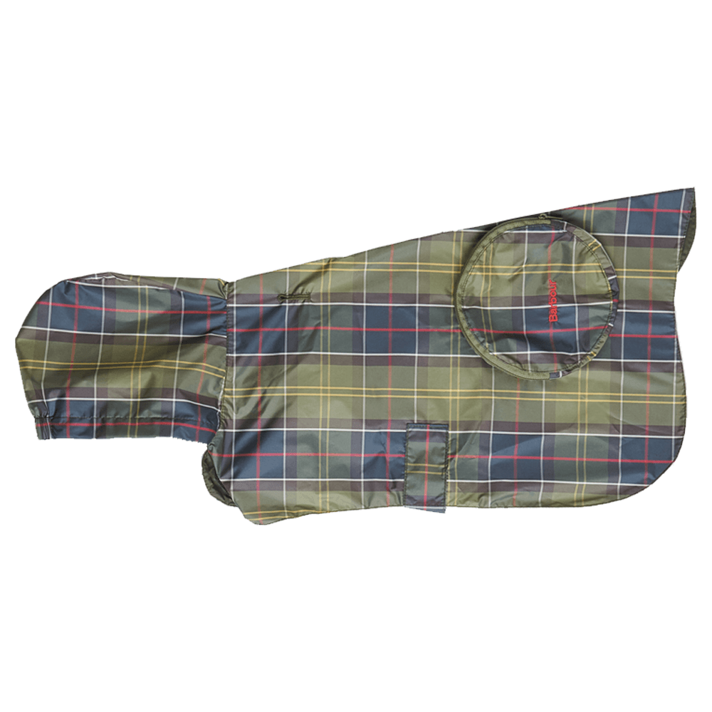 Barbour Packable Tartan Print Dog Coat